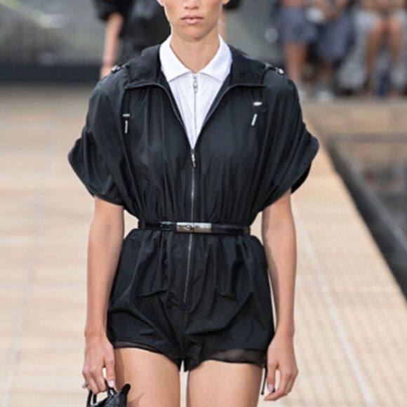 LONGCHAMP RTW Runway SS20 Windbreaker Romper SIZE 36 - Picture 11 of 11